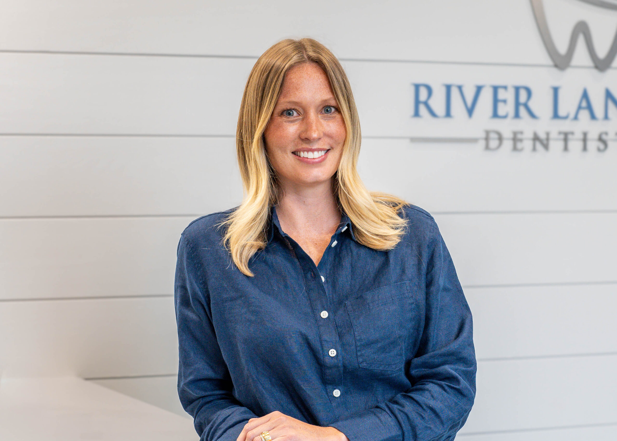 Dr. Hanna Souhrada, smiling dentist at River Landing Dentistry